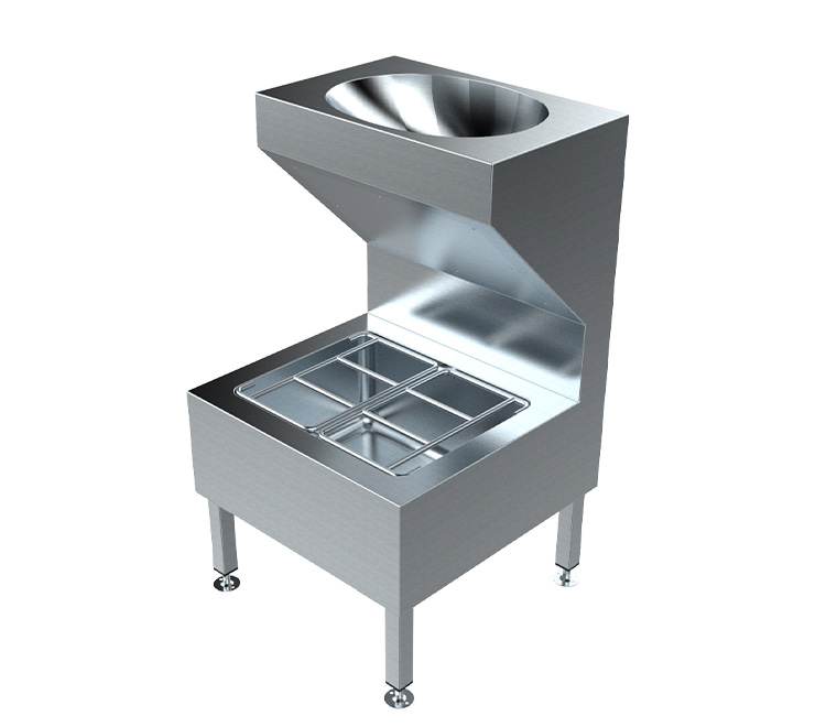 Stainless Steel Janitorial Unit